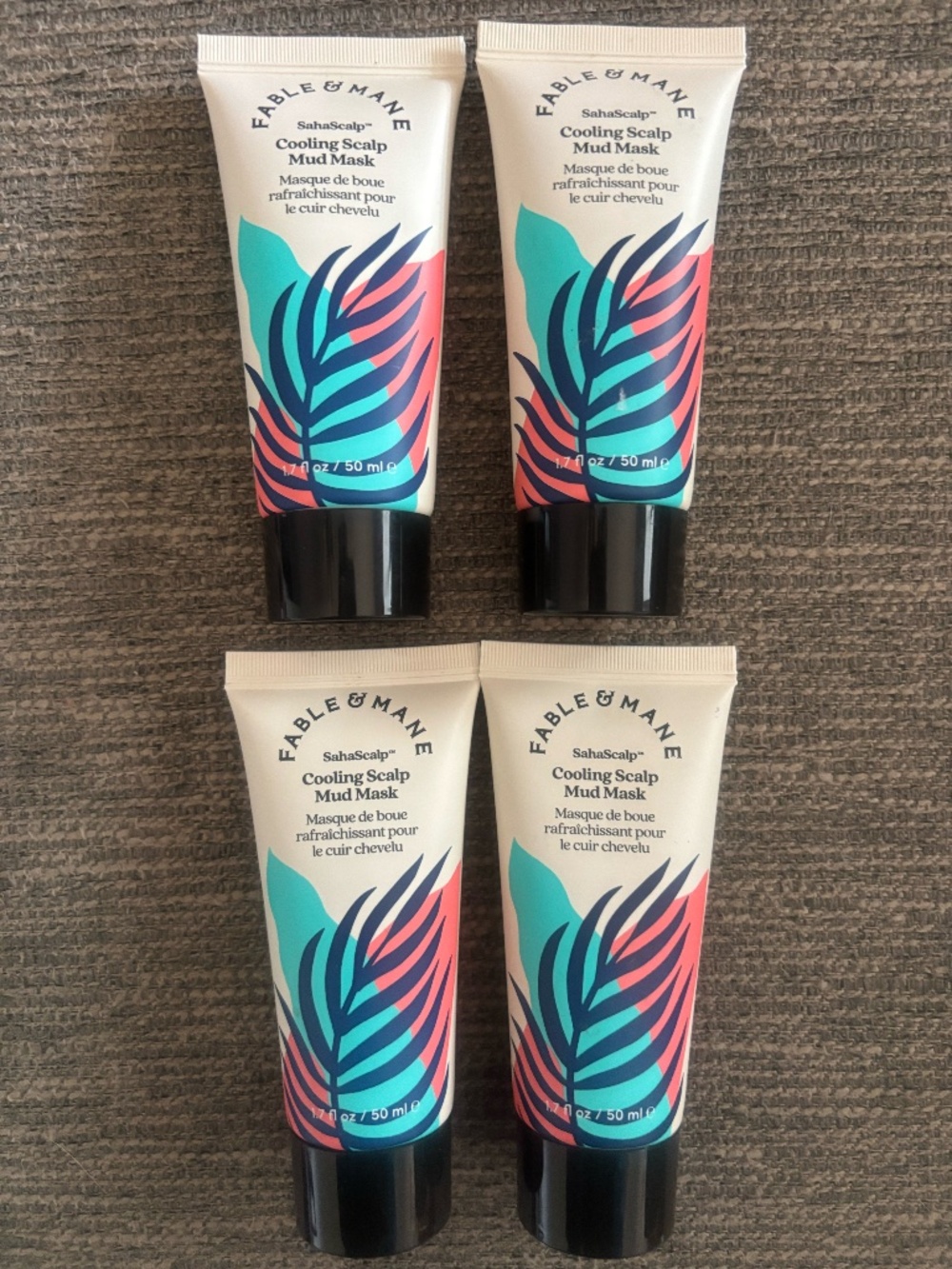 Fable & Mane SahaScalp Cooling Scalp Mud Mask x 4